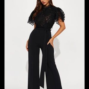 Black jumpsuit